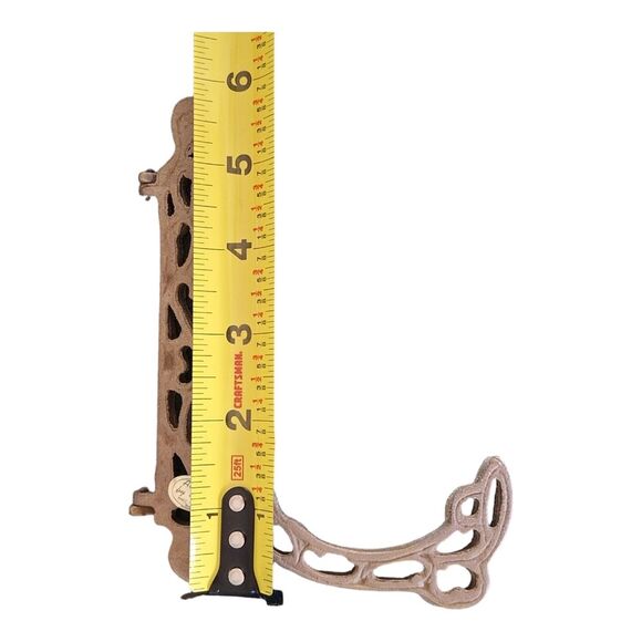 Vintage Andrea by Sadek Brass Folding Easel with ornate glass photo frame 3x5 - Picture 12 of 16